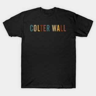 Graphic Colorful  Wall Name Birthday 70s 80s 90s T-Shirt